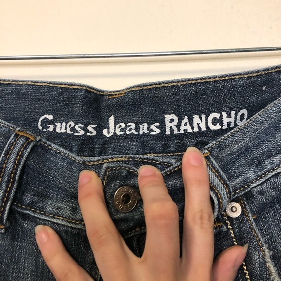 Guess men’s rancho Jeans bootcut w33 L32 - Picture 3 of 7